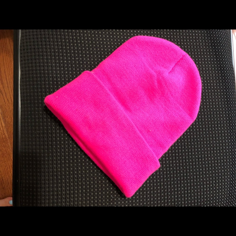 Brand new pink beanie